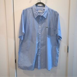 Lacoste Regular Fit 2XL Short Sleeved Button Up